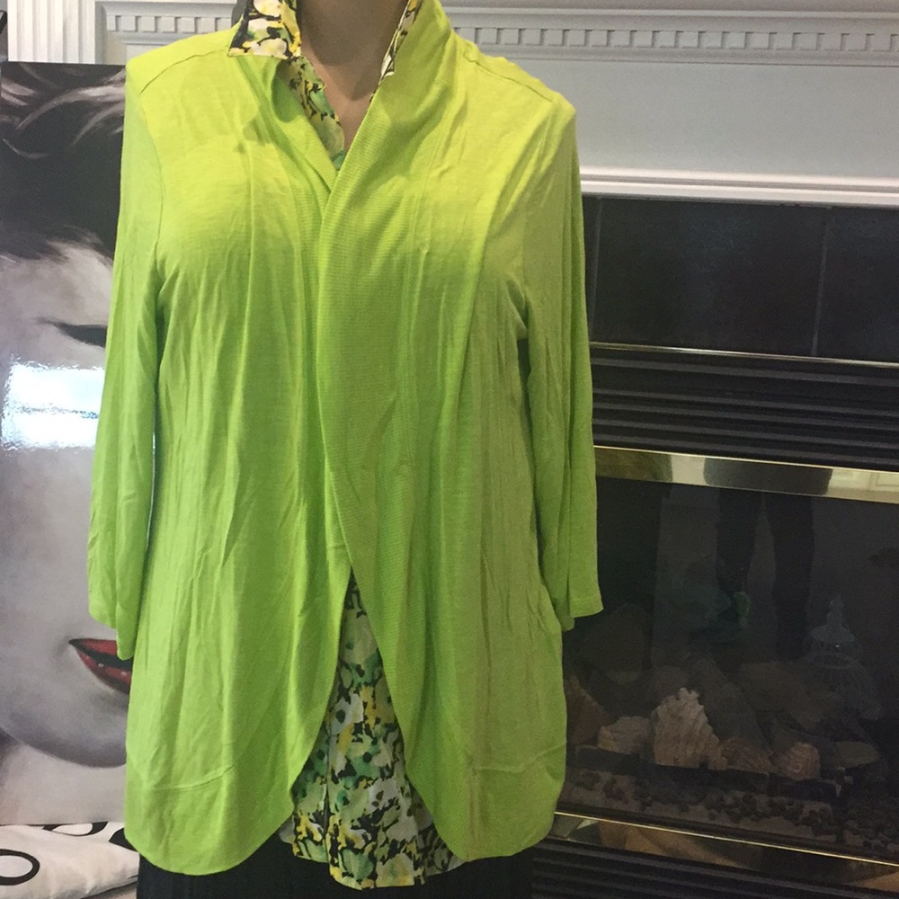 Cold water creek green tunic